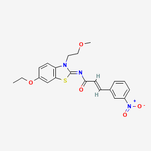 molecular formula C21H21N3O5S B7790254 CID 6083091 