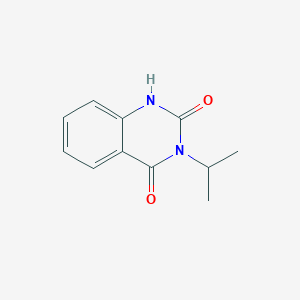 molecular formula C11H12N2O2 B7790296 3-Isopropyl-1H-quinazoline-2,4-dione CAS No. 5943-91-9