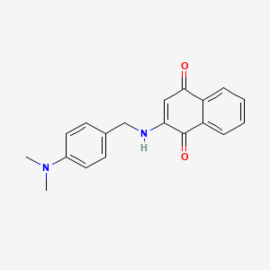 2-(4-Dimethylamino-benzylamino)-[1,4]naphthoquinone