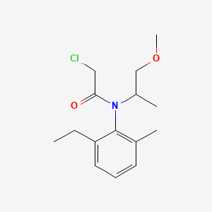 molecular formula C15H22ClNO2 B7790334 甲草胺 CAS No. 82535-90-8