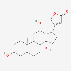 (3alpha,5beta,12beta)-3,12,14-Trihydroxycard-20(22)-enolide