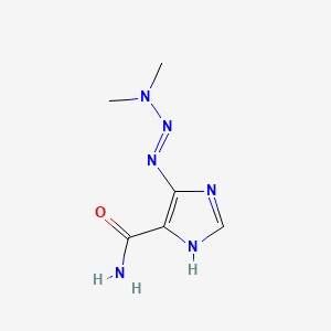 molecular formula C6H10N6O B7790477 达卡巴嗪 CAS No. 94361-71-4