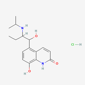 molecular formula C16H23ClN2O3 B7790572 Procaterol HCl 