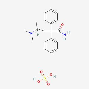 molecular formula C19H26N2O5S B7790640 Aminopentamide sulfate CAS No. 99671-71-3