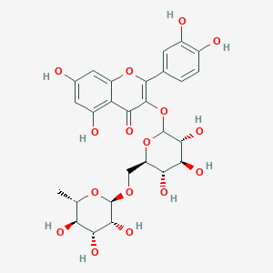 molecular formula C27H30O16 B7790665 RUTOSIDE (rutin) 