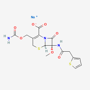 molecular formula C16H16N3NaO7S2 B7790742 CID 441392 
