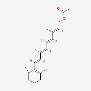 molecular formula C22H32O2 B7790764 Retinyl acetate CAS No. 64536-04-5