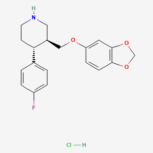 molecular formula C19H21ClFNO3 B7790807 Paroxetine hydrochloride CAS No. 130855-16-2