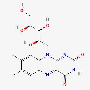 molecular formula C17H20N4O6 B7790814 Riboflavin (B2) 