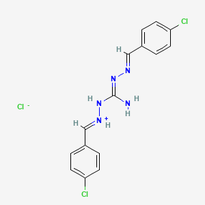 molecular formula C15H14Cl3N5 B7790849 Cycostat 