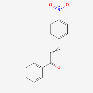 molecular formula C15H11NO3 B7790961 3-(4-Nitrophenyl)-1-phenylprop-2-en-1-one 