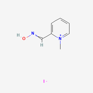 molecular formula C7H9IN2O B7791010 2-(Hydroxyiminomethyl)-1-methylpyridinium iodide 