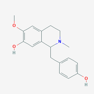 molecular formula C18H21NO3 B7791084 N-Methylcoclaurine 