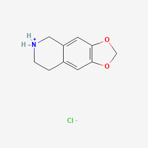 5,6,7,8-tetrahydro-[1,3]dioxolo[4,5-g]isoquinolin-6-ium;chloride