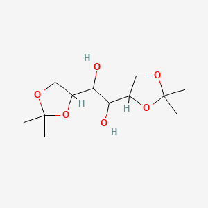 molecular formula C12H22O6 B7791129 Diisopropylidene mannitol CAS No. 53735-98-1