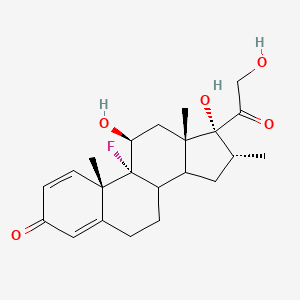 molecular formula C22H29FO5 B7791138 Pharmakon1600-01500230 