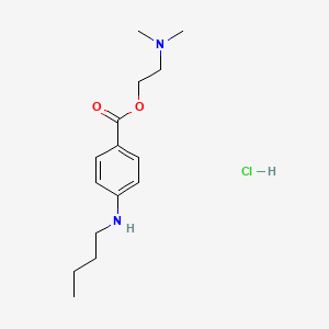 molecular formula C15H25ClN2O2 B7791145 Tetracaine hydrochloride CAS No. 53762-93-9