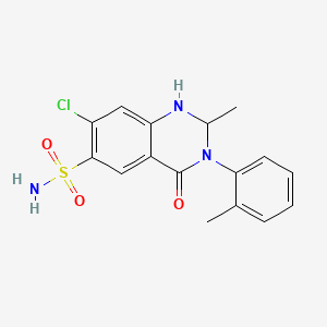 molecular formula C16H16ClN3O3S B7791174 Metolazone CAS No. 56436-32-9