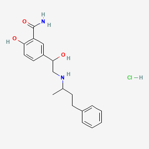 molecular formula C19H25ClN2O3 B7791178 Labetalol hydrochloride CAS No. 72487-35-5