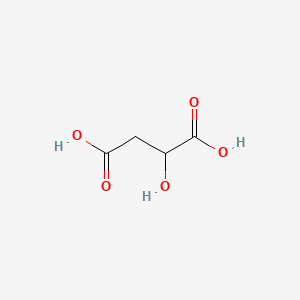molecular formula C4H6O5 B7791249 Malic acid CAS No. 143435-96-5