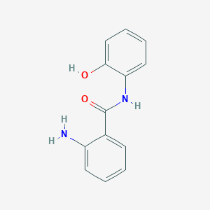 molecular formula C13H12N2O2 B7791256 2-amino-N-(2-hydroxyphenyl)benzamide 