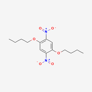 molecular formula C14H20N2O6 B7791276 1,4-Dibutoxy-2,5-dinitrobenzene 