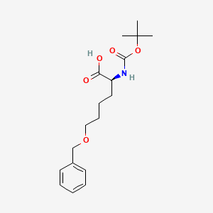 molecular formula C18H27NO5 B7791393 N-Boc-6-(phenylmethoxy)-L-norleucine 