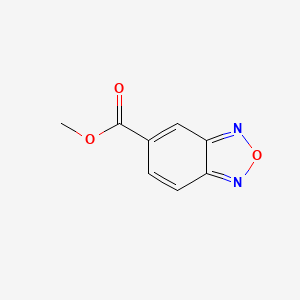 molecular formula C8H6N2O3 B7791659 Methyl benzo[c][1,2,5]oxadiazole-5-carboxylate CAS No. 126147-87-3