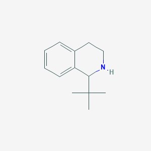 molecular formula C13H19N B7791904 1-Tert-butyl-1,2,3,4-tetrahydroisoquinoline 