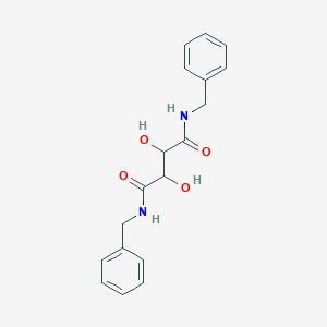 molecular formula C18H20N2O4 B7792068 N,N'-二苄基-2,3-二羟基丁二酰胺 