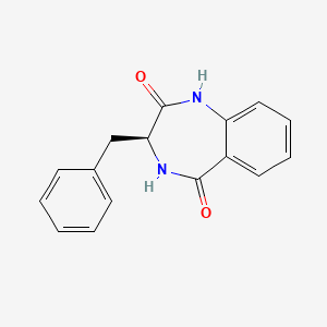 molecular formula C16H14N2O2 B7792181 Demethylated Cyclopeptin 