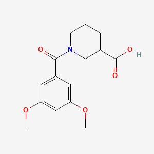 1-(3,5-dimethoxybenzoyl)piperidine-3-carboxylic Acid