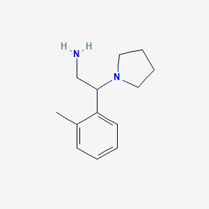 2-(Pyrrolidin-1-yl)-2-(o-tolyl)ethanamine