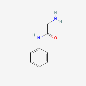 molecular formula C8H10N2O B7793048 2-Amino-N-phenylacetamide CAS No. 32074-28-5