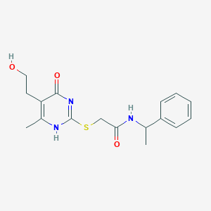 molecular formula C17H21N3O3S B7793072 CID 16876675 