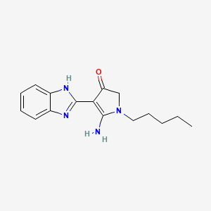 molecular formula C16H20N4O B7793152 CID 2338540 