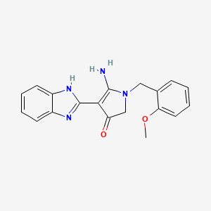 molecular formula C19H18N4O2 B7793157 CID 18593083 