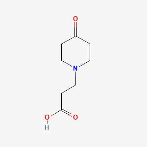 3-(4-Oxopiperidin-1-yl)propanoic acid