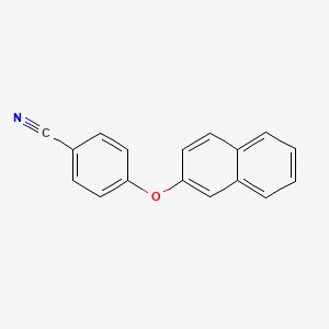 molecular formula C17H11NO B7793414 4-(2-Naphthyloxy)benzonitrile CAS No. 214268-39-0