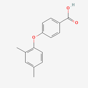 molecular formula C15H14O3 B7793503 Benzoic acid, 4-(2,4-dimethylphenoxy)- 