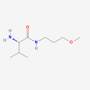molecular formula C9H20N2O2 B7793664 N-(3-Methoxypropyl) L-Valinamide 
