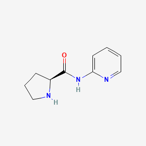 molecular formula C10H13N3O B7793694 N-2-Pyridinyl-(S)-2-pyrrolidinecarboxamide 2HCl 