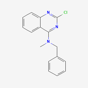 molecular formula C16H14ClN3 B7793827 N-Benzyl-2-chloro-N-methylquinazolin-4-amine 