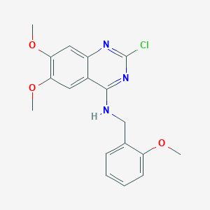 N-(2-Chloro-6,7-dimethoxy-4-quinazolinyl)-N-(2-methoxybenzyl)amine