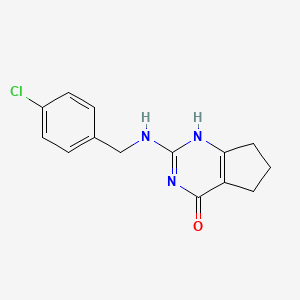 molecular formula C14H14ClN3O B7794055 CID 7453747 
