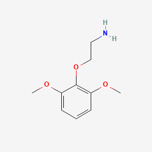 molecular formula C10H15NO3 B7794134 2-(2,6-Dimethoxyphenoxy)ethanamine 
