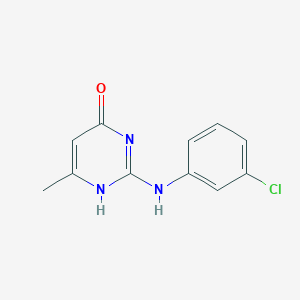 molecular formula C11H10ClN3O B7794174 CID 1403898 