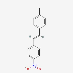molecular formula C15H13NO2 B7794425 4'-Methyl-4-nitrostilbene CAS No. 24325-70-0