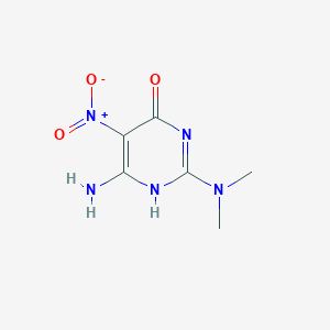 molecular formula C6H9N5O3 B7794543 CID 3398981 