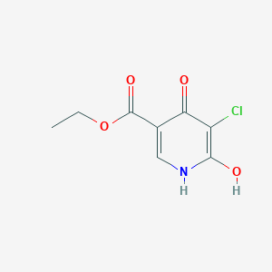 molecular formula C8H8ClNO4 B7794584 CID 817281 